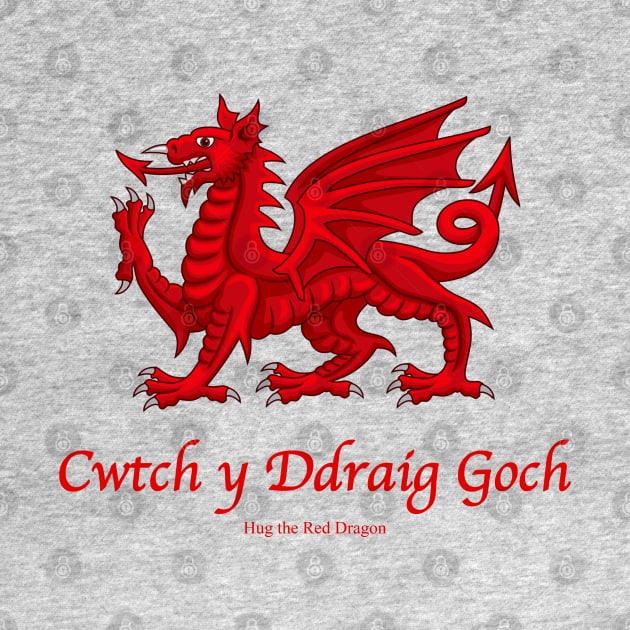Cwtch y Ddraig Goch - Hug the Red Dragon by SteveHClark